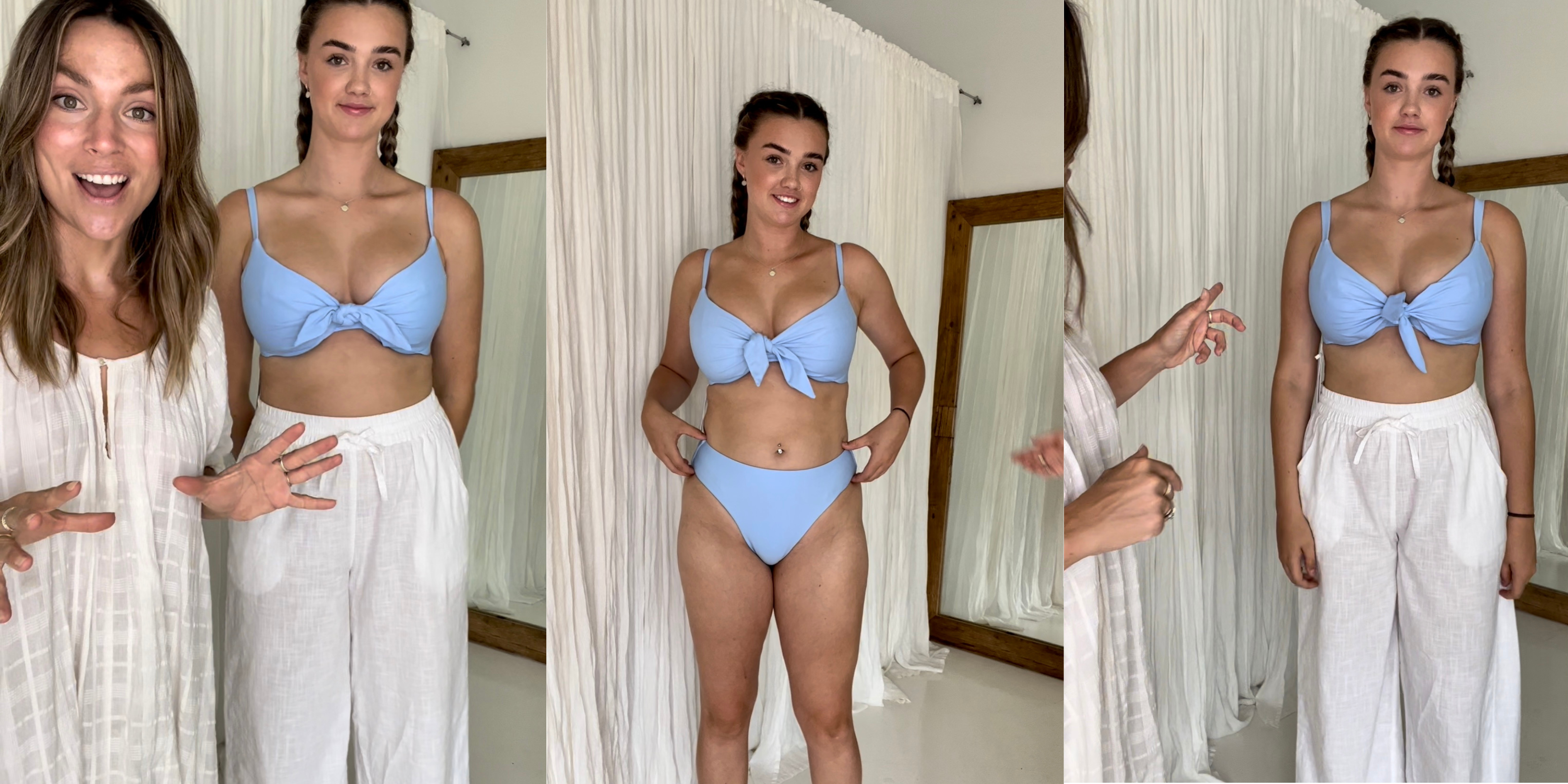 Customer Try On | Swimwear for big busts!