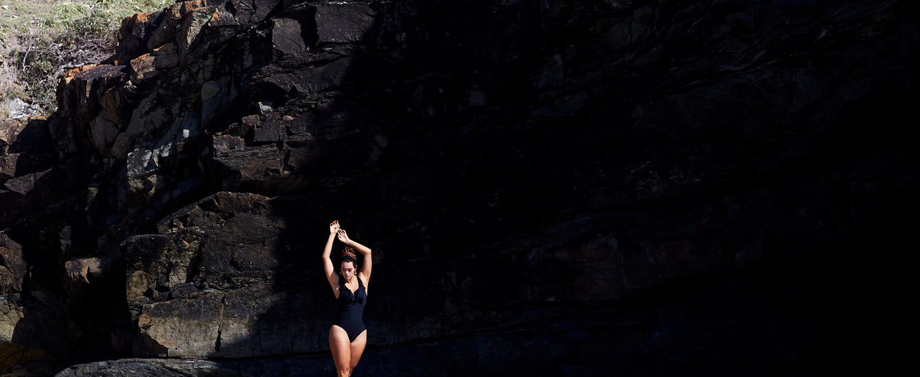 Celebrating the Feminine Form through our DD+ underwire swimwear