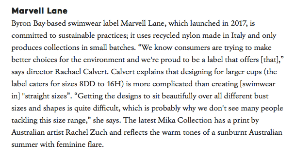 Broadsheet x Marvell Lane