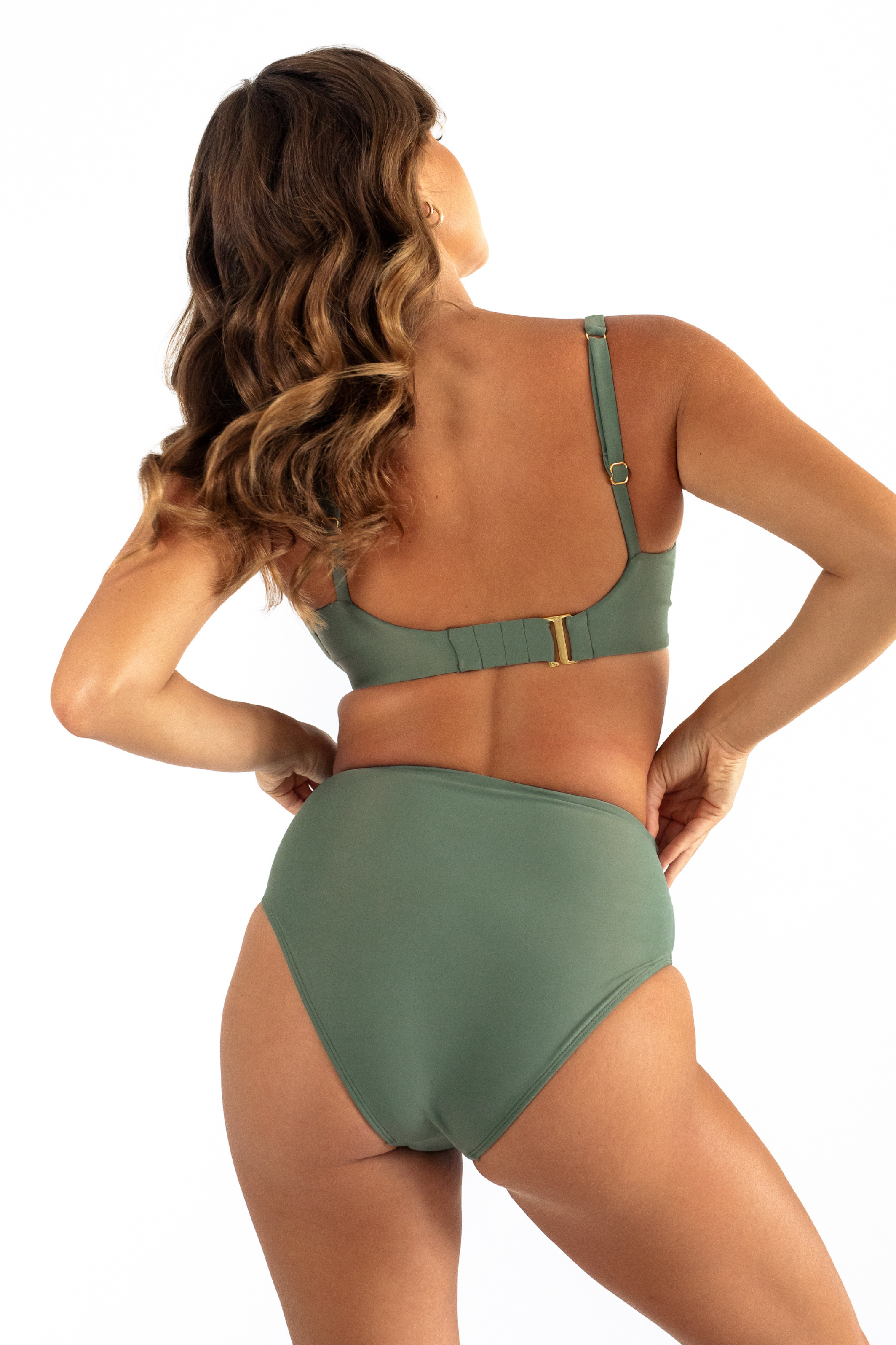 SASCHA BIKINI TOP - EUCALYPTUS (FINAL SALE)