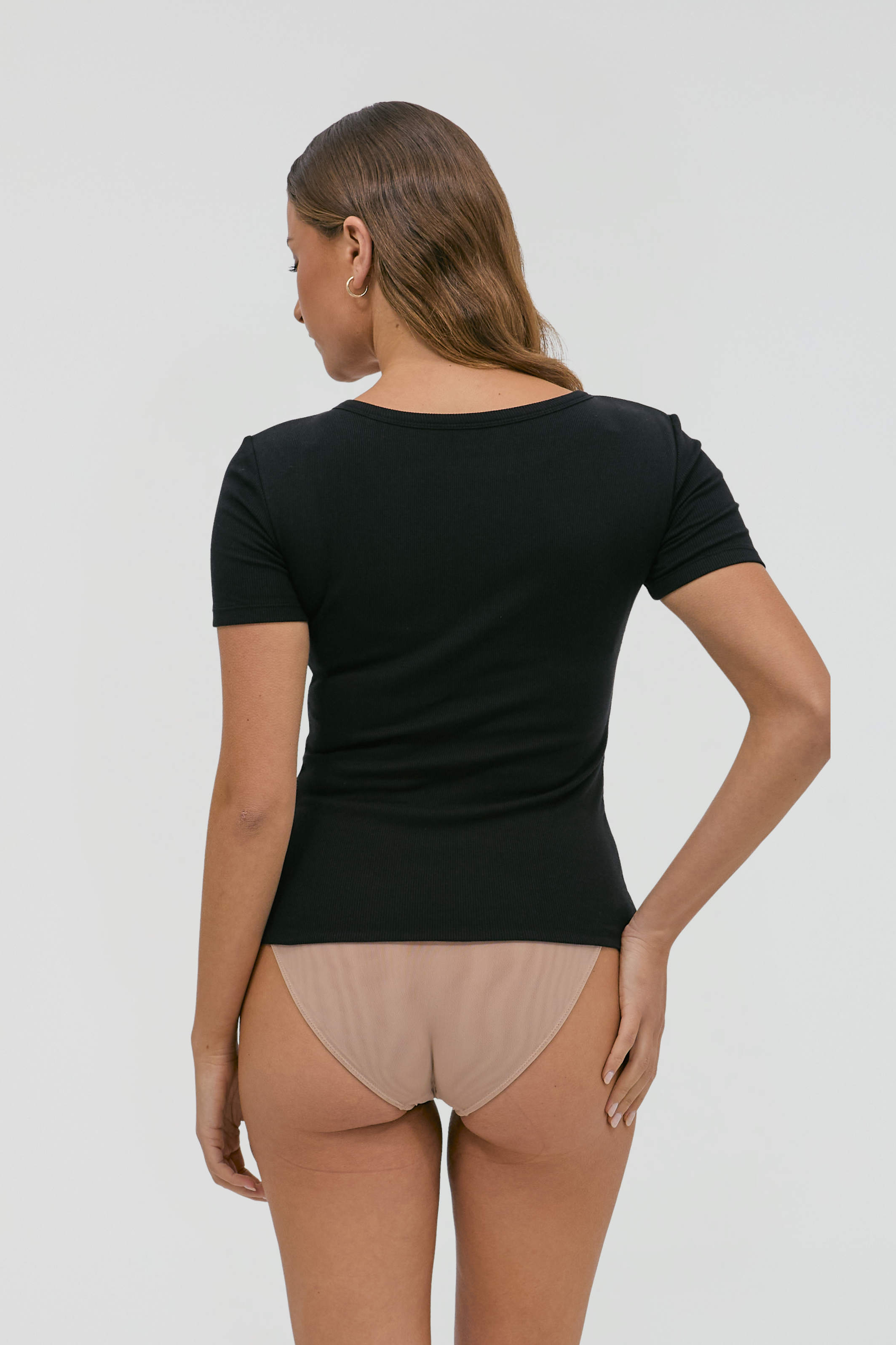 Busty Basics - Crew Neck T-shirt