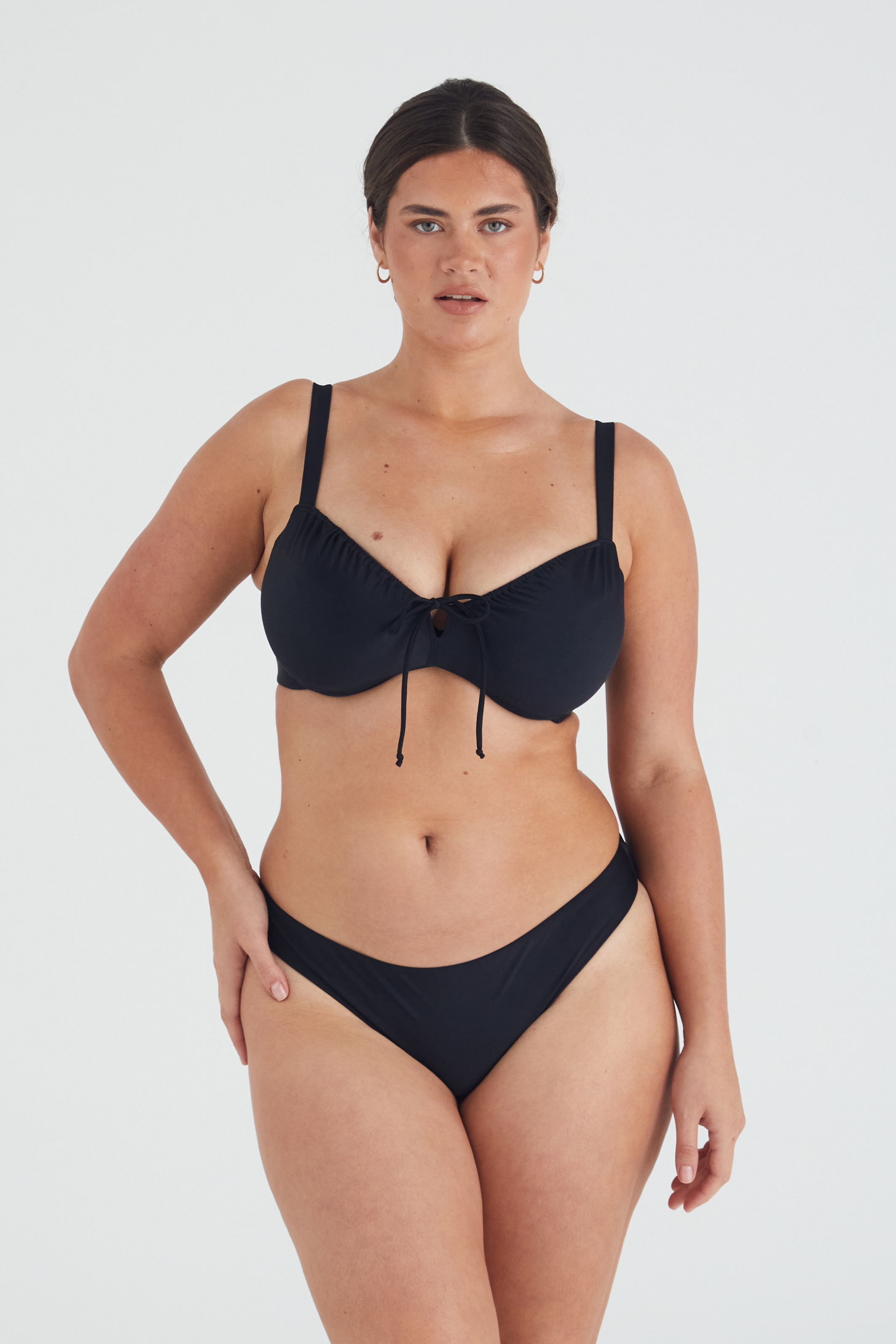 Dolly Bikini Top - Black