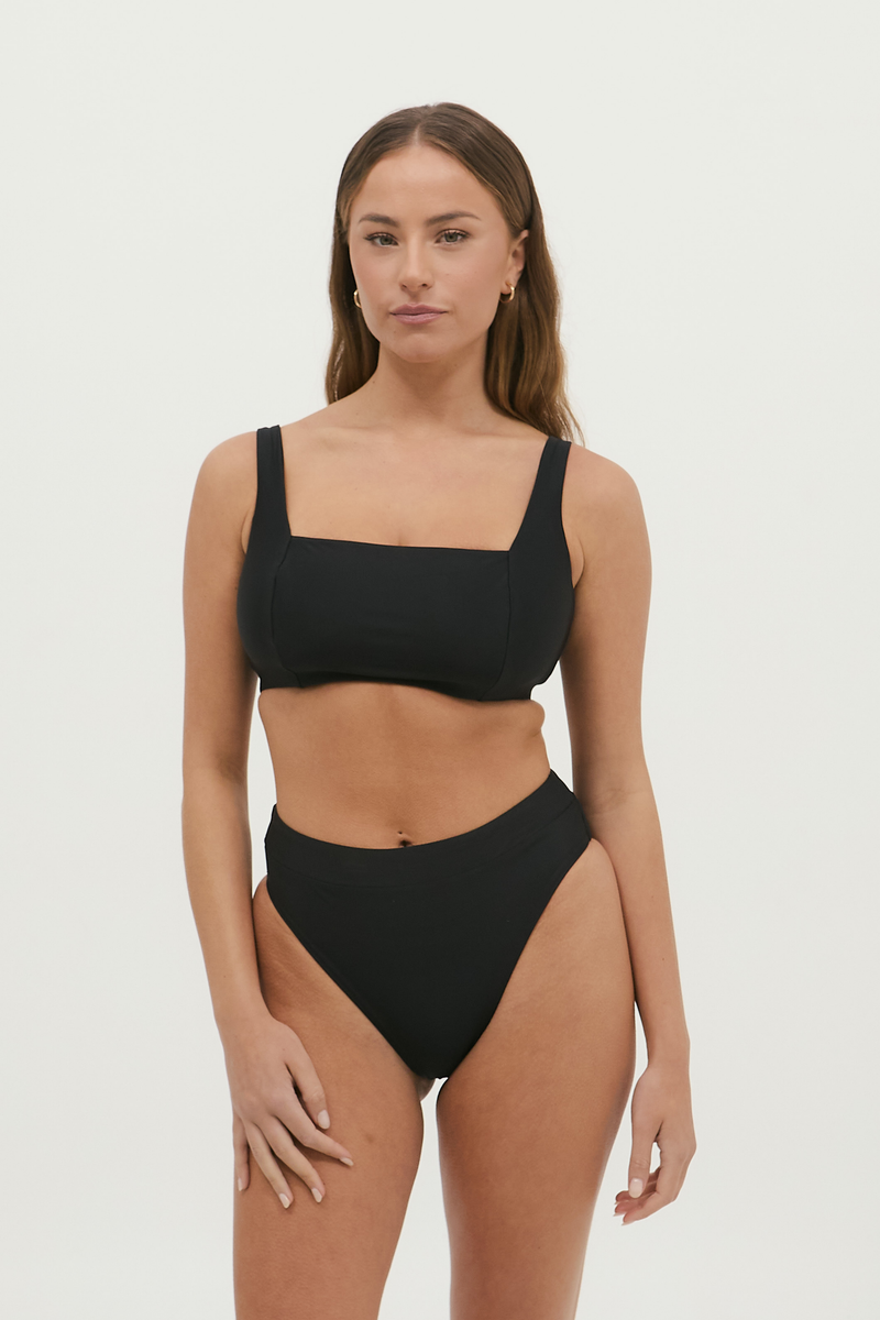 PIPPA CROP - BLACK