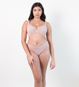 BUSTY BASICS KNICKERS - G-STRING - LATTE