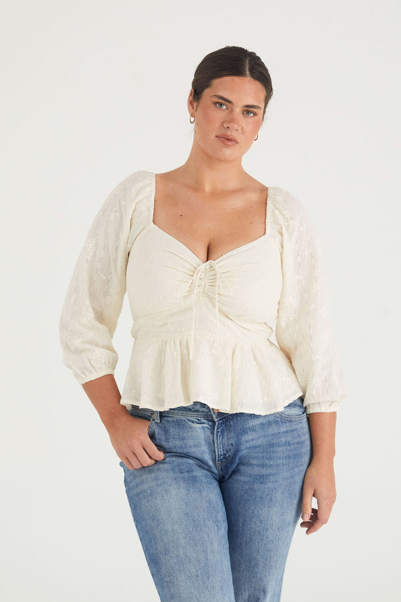Eadie Top - Cream