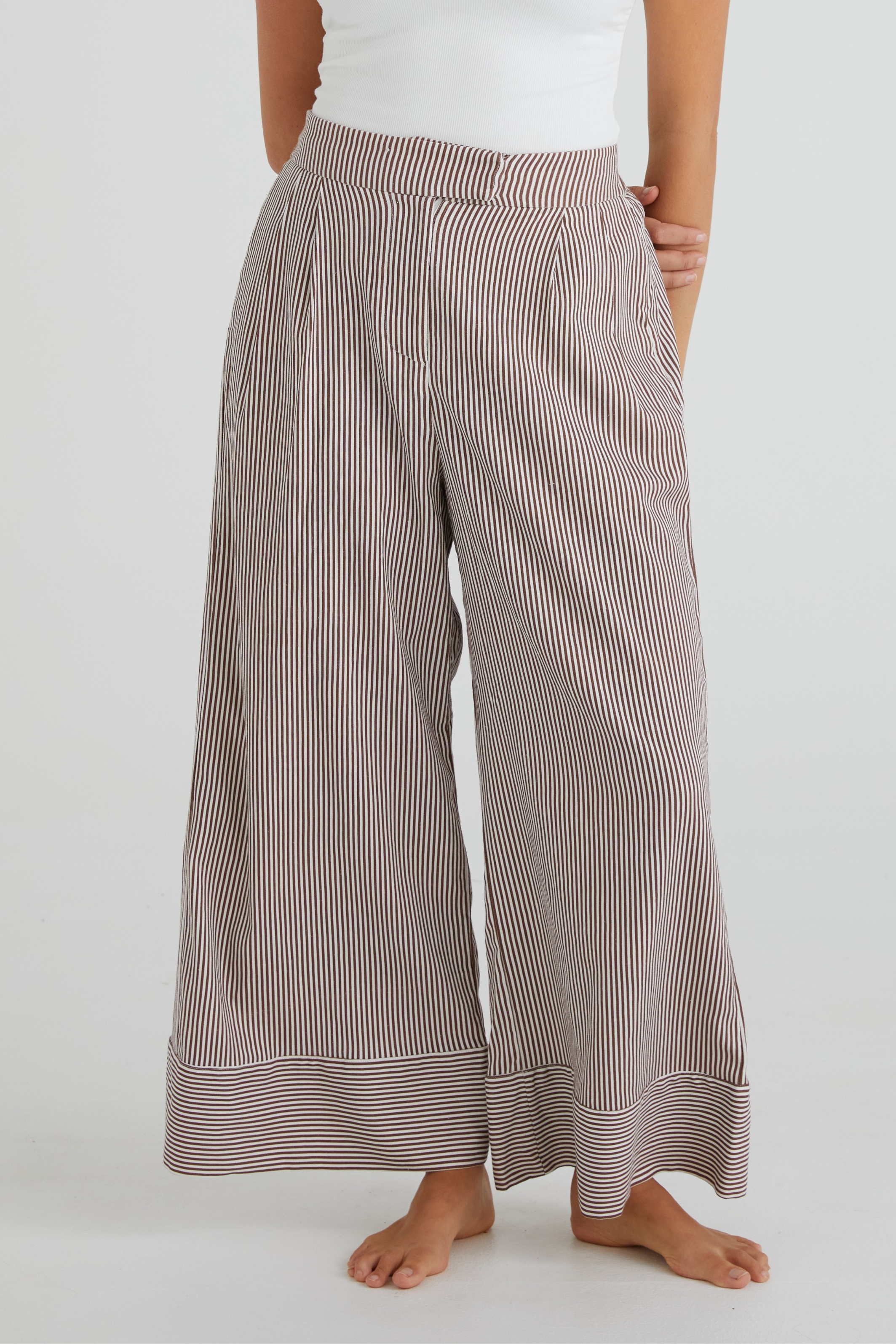 ELIANA PANTS - Coco Stripe