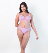 EVIE PLUNGE BRA 3.0 - LILAC