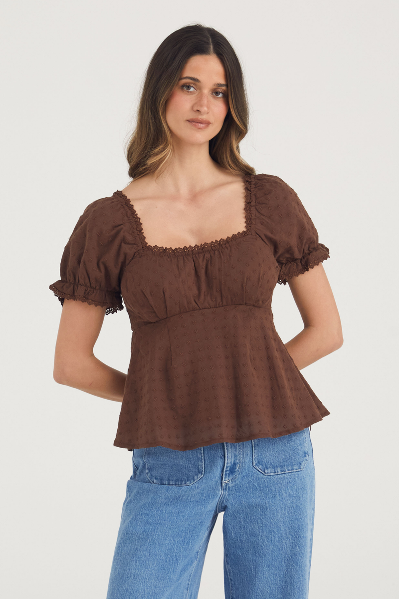 Odette Top - Umber