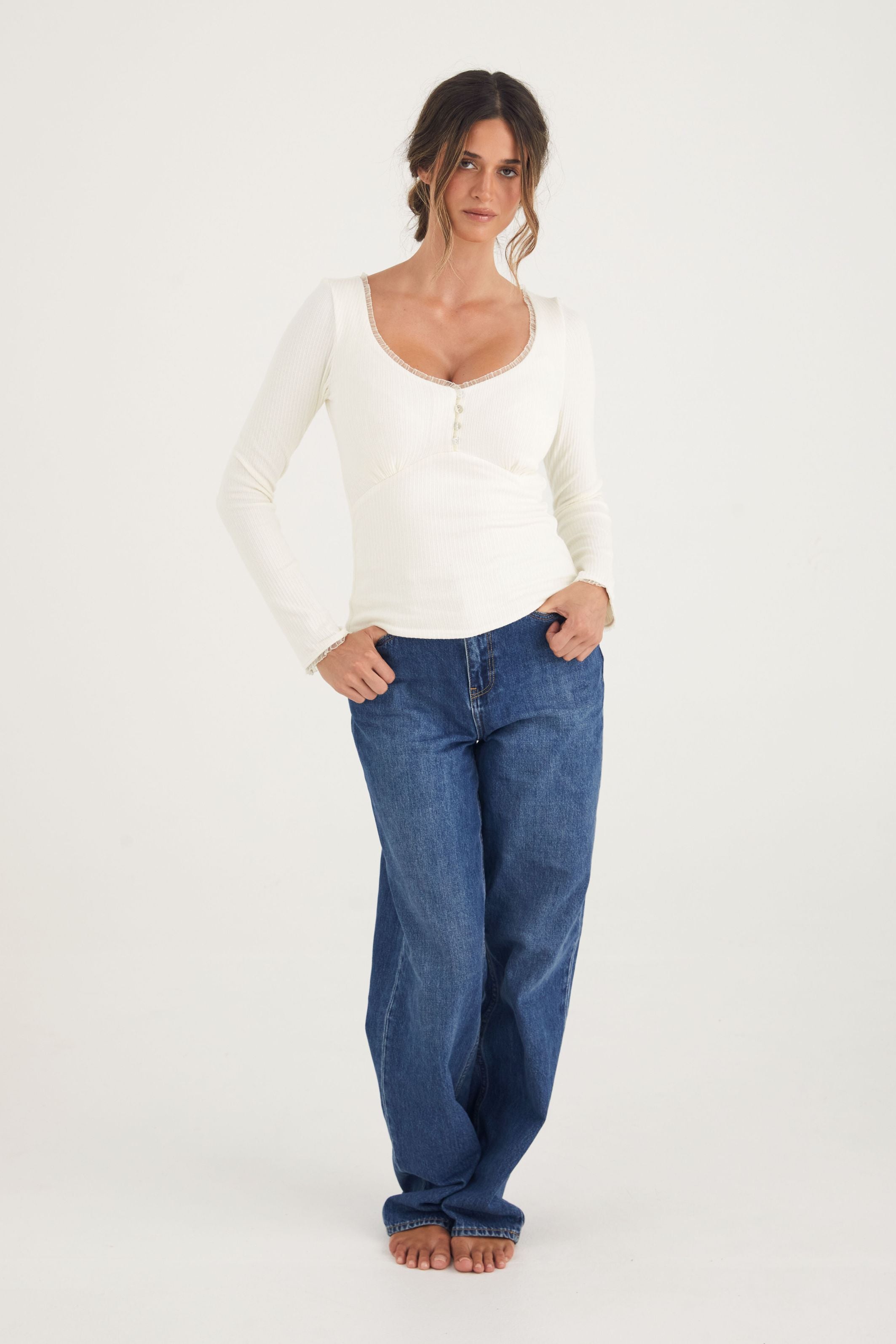 Alice Top - Ivory