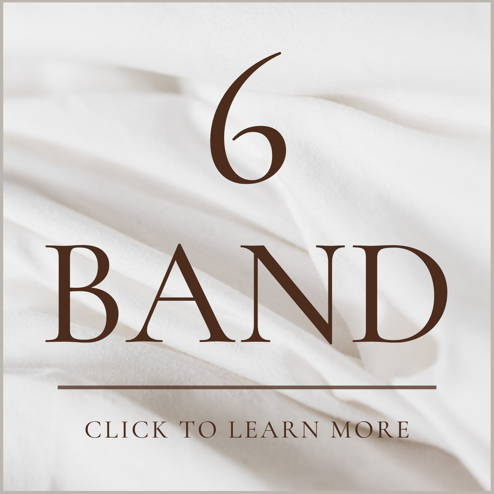 It looks like your ideal band size is a 6, however we don't currently stock this size.<br><br>DON'T WORRY!<br><br>You might be able to sister size.<br>Click above to learn more!