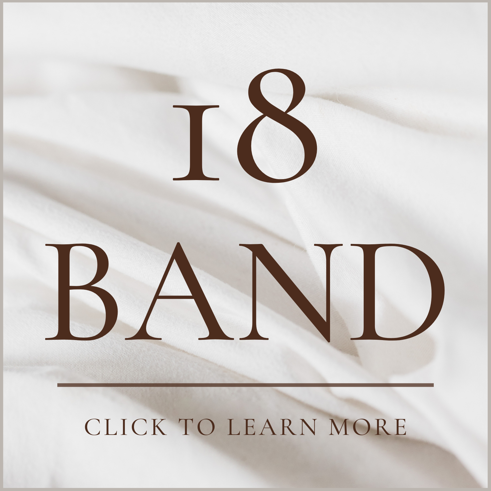 It looks like your ideal band size is an 18, however we don't currently stock this size.<br><br>DON'T WORRY!<br><br>You might be able to sister size.<br>Click above to learn more!